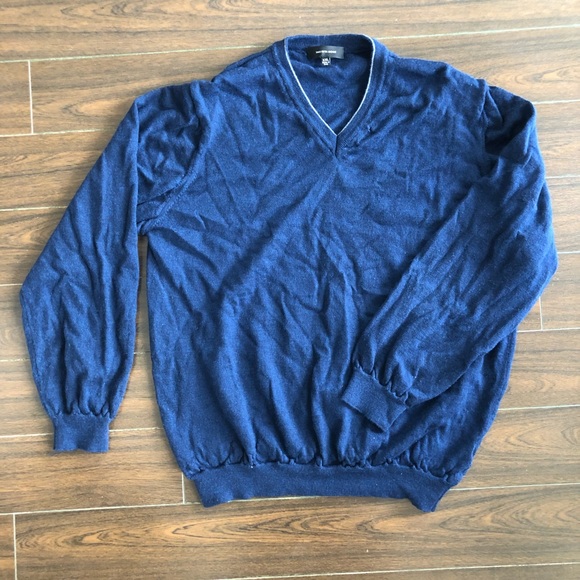 Saks Fifth Avenue blue sweater - Picture 1 of 4